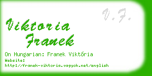 viktoria franek business card